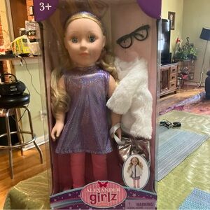 Doll with Sparkling Outfit and Accessories